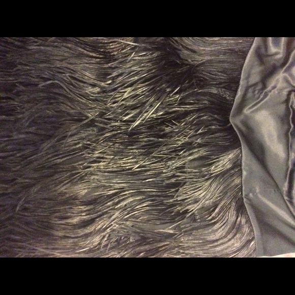 Cocktail Dress with Faux Feather Detail - Picture 2 of 4